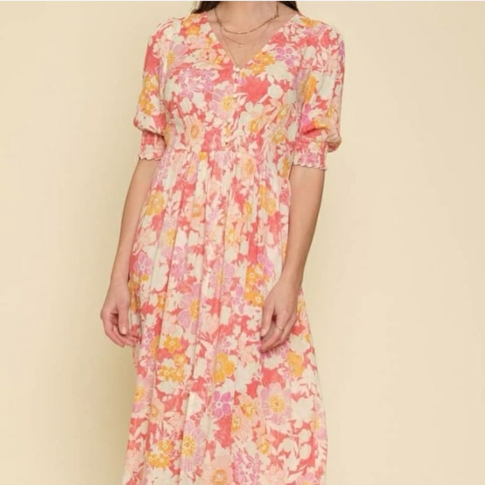 Floral Maxi Dress NWT
